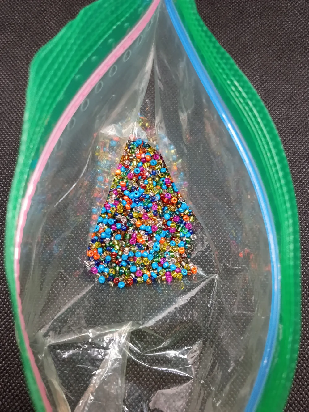 Assorted Multi-Color Seed Beads for Jewelry & Crafts